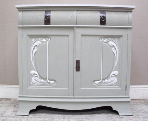 art nouveau style sideboard